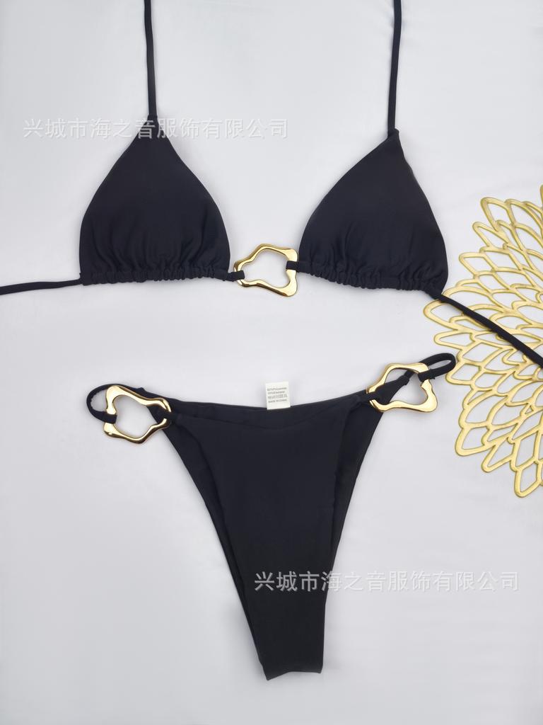 New kini bikini sexy straps split suit swimsuit women's bikini swimsuit