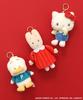 Sanrio Characters Mascot Charm Keychain [Bleu Bleuet] (Hello Kitty)