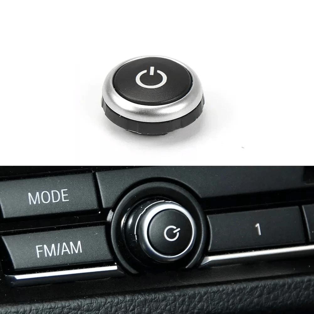 Radio Volume Knob for BMW 5 Series, 6 Series, X5, X6, M5, M6 From 2014-2016 - Premium Plastic, Durable & Easy To Install
