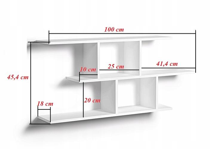 Wall Hanging Shelf - No. 27 white