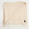 LOUIS VUITTON [Excellent condition/22 year old] M76900 Echarpe Game On Monogram Fringe Scarf beigeUsed