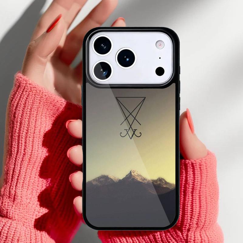 Sigil of Lucifer Phone Case for iPhone 17 Air 16e 15 14 13 Pro Max Back Cover for 12 11 Pro Coque
