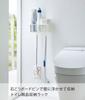 Yamazaki Jitsugyo Wall Toilet Supplies Storage Rack White W21 X D 11 X H Tower Collective Storage Toilet Supplies Storage 6017 Approx. 8.3cm