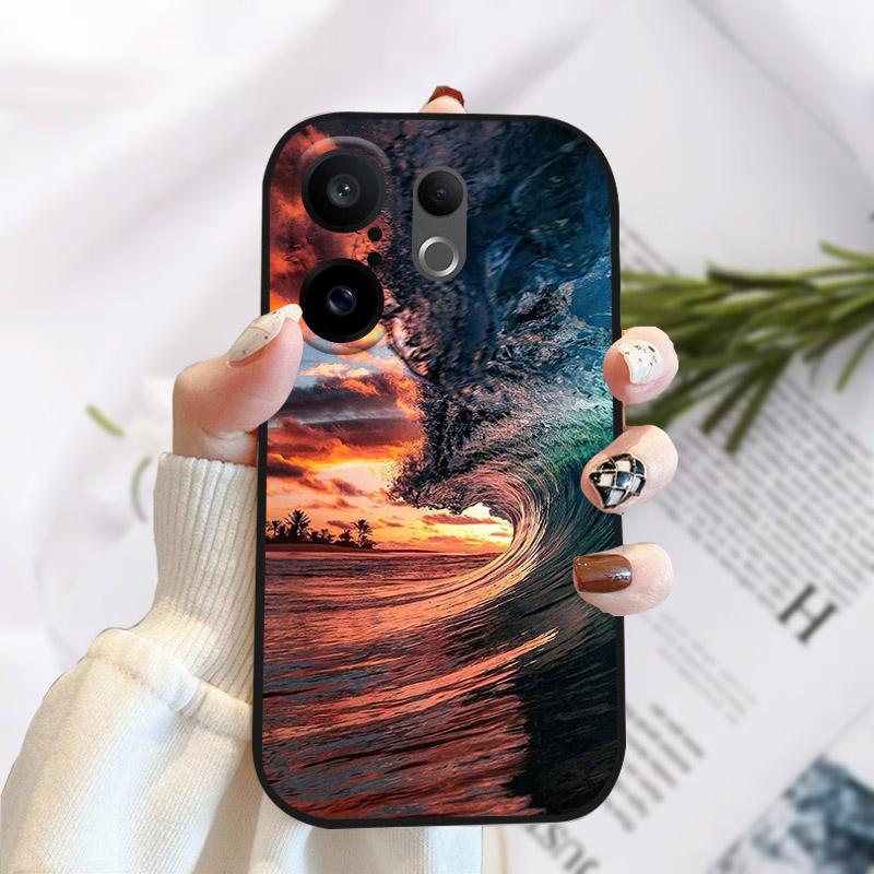 Case For Vivo X200 FE Phone Cover Stylish Painting Soft TPU Silicone Case For VIVO S30 Pro Mini Shockproof Bumper Funda X200FE