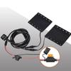 Motorcycle Electric Heated Grips Scooter Moped Bar Hand Warmer Cover Adjustable Temp Hot Handlebar USB Charging 1 Pair