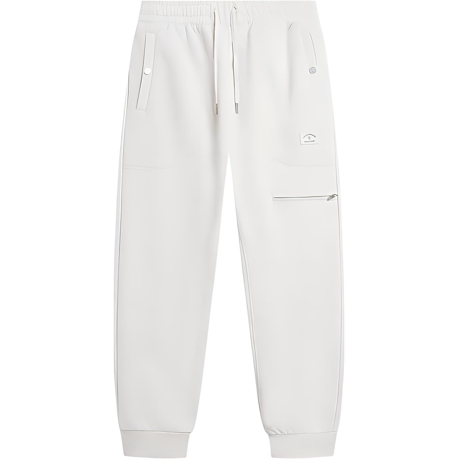 Li-Ning Way of Wade Love & Passion Pants Beige White Men s AKLU015-5 XL