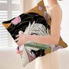 Cartoon Character Kamado Nezuko Cushion Cover Polyester Sofa Cushions Decorative Throw Pillows Home Decoration Pillowcover