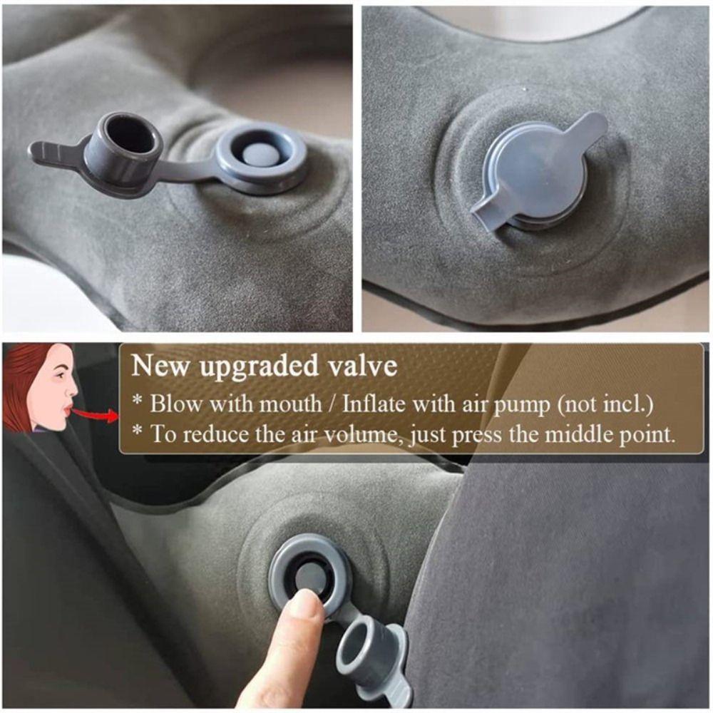 Inflatable Leakproof Inflatable Donut Pillow Leakproof Donut Comfort Car Pillow  Long Sitting