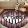 1PC Sevi-lla Europa League Round Rug for Livingroom,Bedroom, Palyroom, Chair Rug, Area Rug, Circle Carpet, Large Size Fan Christmas Gift