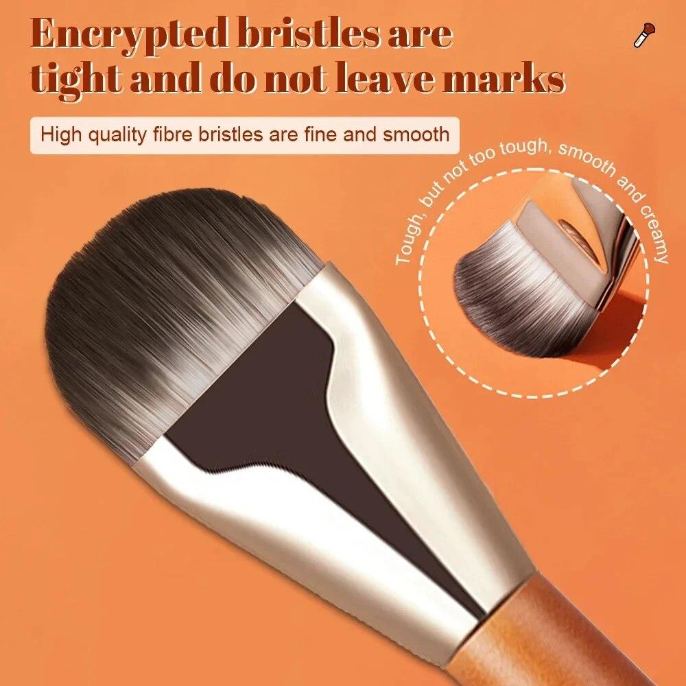 Ultra Thin Foundation Brush Lightweight Thin Face Contour Brush Blending Foundation Cream Makeup Brushes