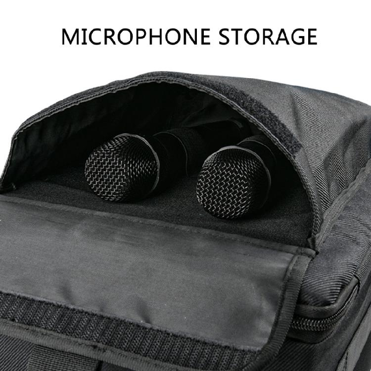 Speakers Guard Shoulder Bag For JYX Karaoke Machine With Microphones Organizing Pocket for Enthusiasts Music Lover