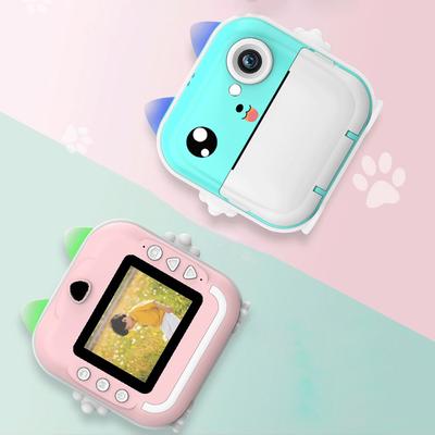Cámara de impresión instantánea para niños con impresora térmica, cámara de fotos y vídeo digital para niños, juguetes educativos para fotografía, regalo para niñas