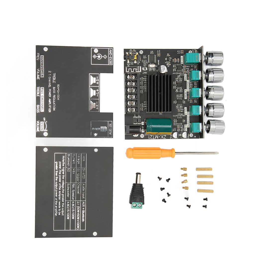 Bluetooth Digital Power Amplifier Module 50W 50W 100W 2.1 Channel Subwoofer Sound Power Amplifier Board
