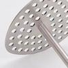 Stainless Steel Potato Masher Multipurpose Manual Mashed Potato Press for Vegetables Fruits Sweet Potatoes Easy to Clean Kitchen Food Crusher