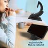 Verstelbare Bureau Telefoonhouder met Meerdere Hoeken Draagbare Plastic Houder