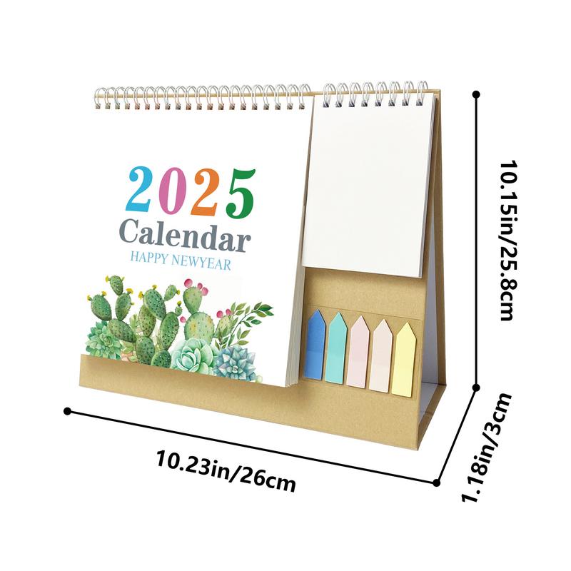 2025 new planning calendar with 12 months desktop office calendar multi-function record calendar planning calendar