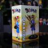 Pokemon Ash Ketchum Pikachu Champion Standing Posture GK Model Anime Action Figure Pocket Monsters Toys Desktop Accessories 18CM