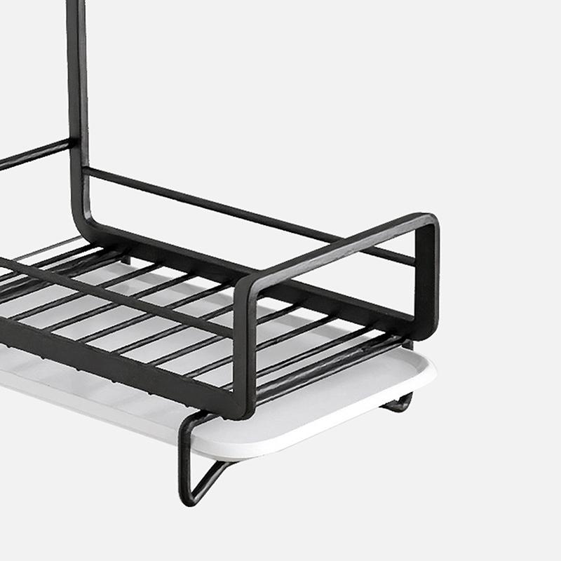 Kitchen Drain Rack Organizer Kitchen Sink Utensils Holder Drainer Storage Shelf Sponge Dishcloth Towel Rack