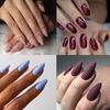 Unghie Finte a Mandorla con Punta Wearable Manicure Unghie Press-on Impermeabili Punte per Unghie Donna