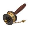 Handaandrijving Tibetaans Gebedswiel Kleurrijk Handheld Draaien Biddend Instrument Draaiende Trommel Draaibare Religieuze Sier