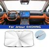 For Jetour DASHING Traveller X90 X95 X70 Plus S Car Sunshade Umbrella Front Windshield UV Protection Car Sunscreen Accessories