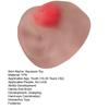 Klarer Erdbeer-Quetschball Stressabbau Transparenter Geleeball Sensorisches Spielzeug Tragbar Reise Weicher TPR Stressball Fidget Toy
