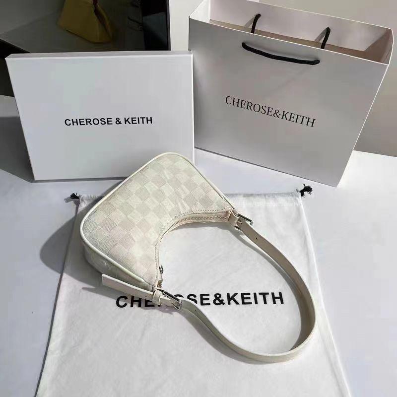 Niche Cream Crescent Bag Women's Autumn and Winter Premium Sense Baguette Shoulder Bag Underarm Bag