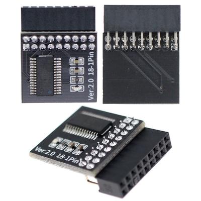 TPM 2.0 Module 12/14/18/20PIN TPM 2.0 Encryption Security Module TPM 2.0 Security Module for ASUS ASRock MSI ASRock GIGABYTE LPC