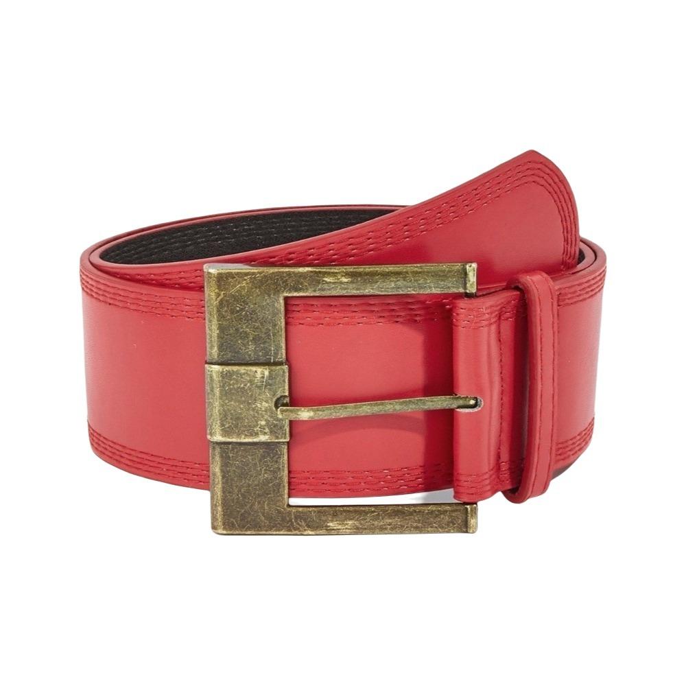 Y2K Metal Buckle Wide Belt Solid Color PU Leather Waistbands Retro Wide Waist Belt  Woman