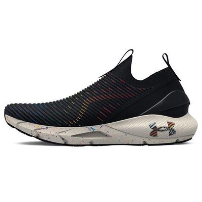 Scarpe da Corsa Slip HOVR Phantom 2 IntelliKnit Nero Pietra Uomo 3025743001