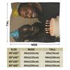Kanye Meme Happy Birthday Plush Blanket Flannel Throw Blanket For Home Decor Warm Soft Custom DIY Quality Bedspread Gift