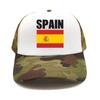 Flag Of Spain Baseball Cap For Women Unisex Country Proud Mesh Net Trucker Hats Summer Breathable Snapback Dad Gift Caps