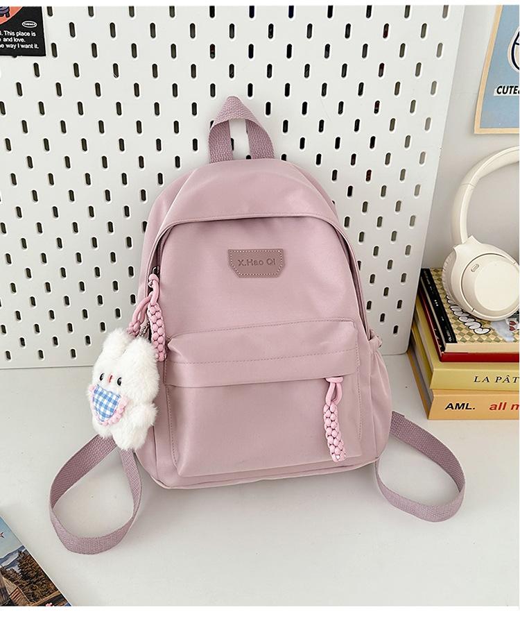 Schoolbag Children's backpack Girls 3rd to 6th grade school bag Elementary school milk Huhu waterproof make-up class travel backpack