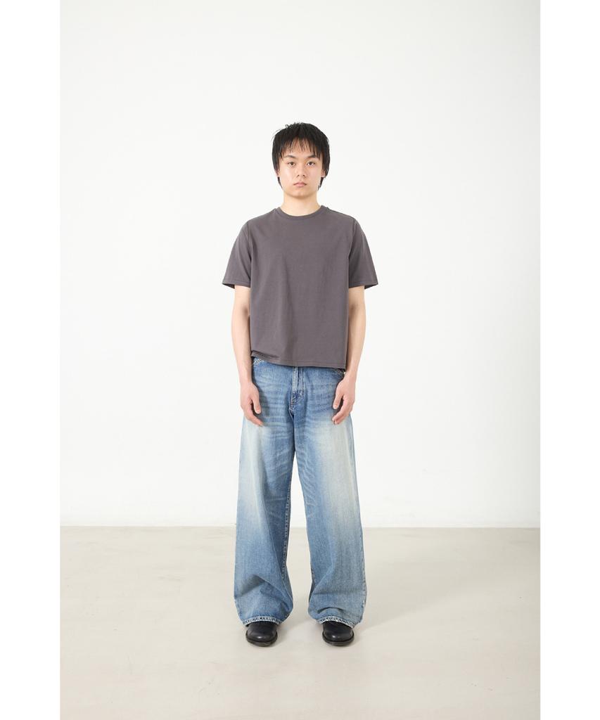 Haechinglum Crop Tee 1/2 Charcoal