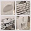 Fully Enclosed Pet Fold Bedpan Cat Toilet Anti-splash Cat Litter Box Tray With Spoon Clean Kitten House Plastic Box Cat Supplies