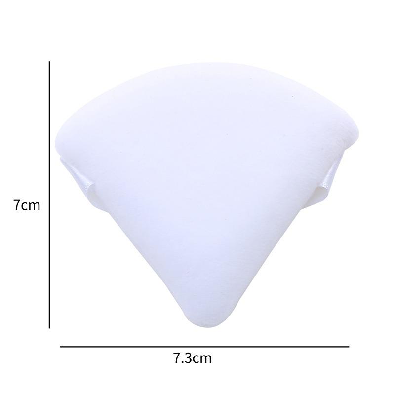Velvet Makeup Triangle Puff: Soft, Loose Powder Setting Tool