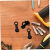 Iplusmile 10pcs Caliper Dust Boots Car Bleeder Cap Brake Accessories Cap Motorcycle Fitting Cap Black Rubber