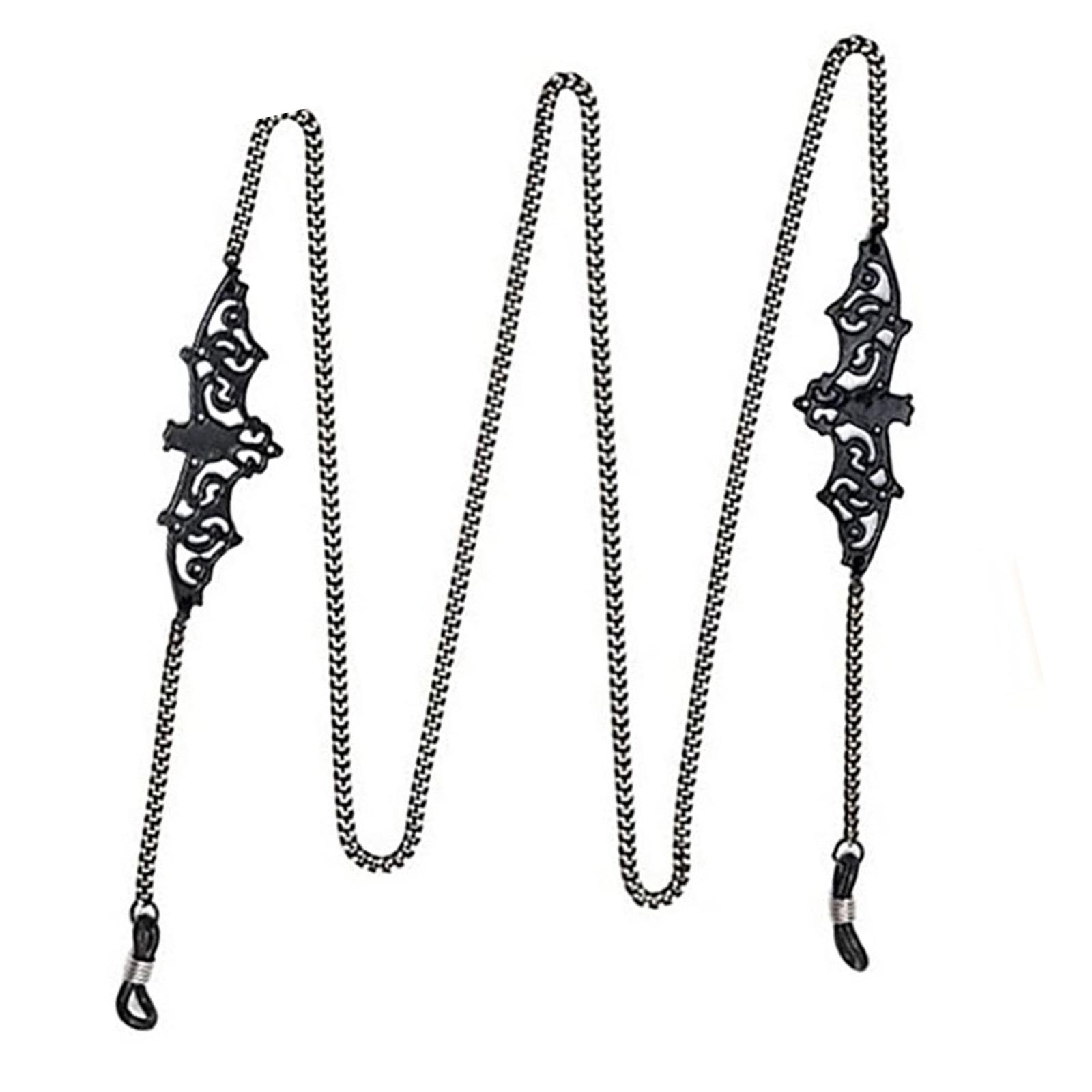 

Готичний шнурок для окулярів для жінок Хелловін ланцюжок для окулярів шнурок для окулярів ремінець тримач ланцюжок для окулярів тримач для шнурка для окулярів 1