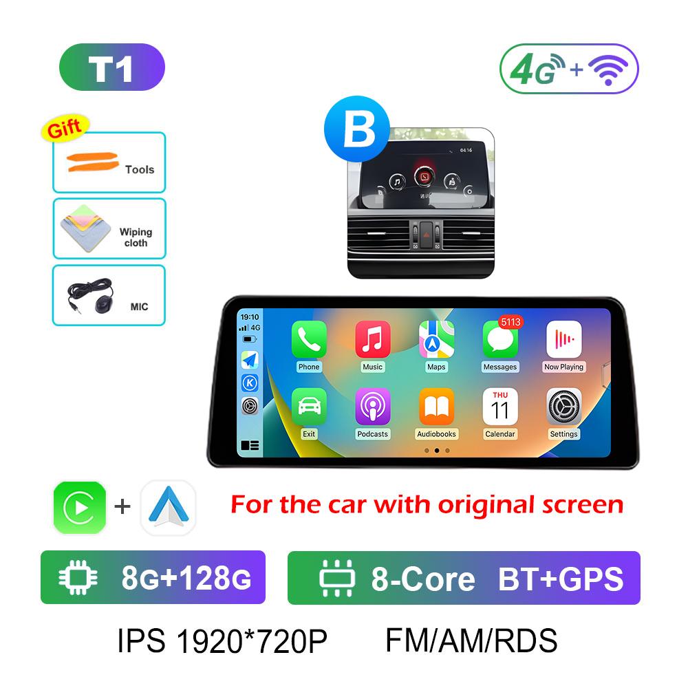 Wireless Carplay Android OS for Mazda CX4 2016 2017 2018 2019 - 2021 DSP Stereo Car Video Multimedia Radio Player Cooling Fan 4G