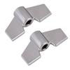 Black + Silver+Grey Cymbal Replacement Parts Felt + Plastic+Metal Hi-Hat Clutch Felt  For Drum Set