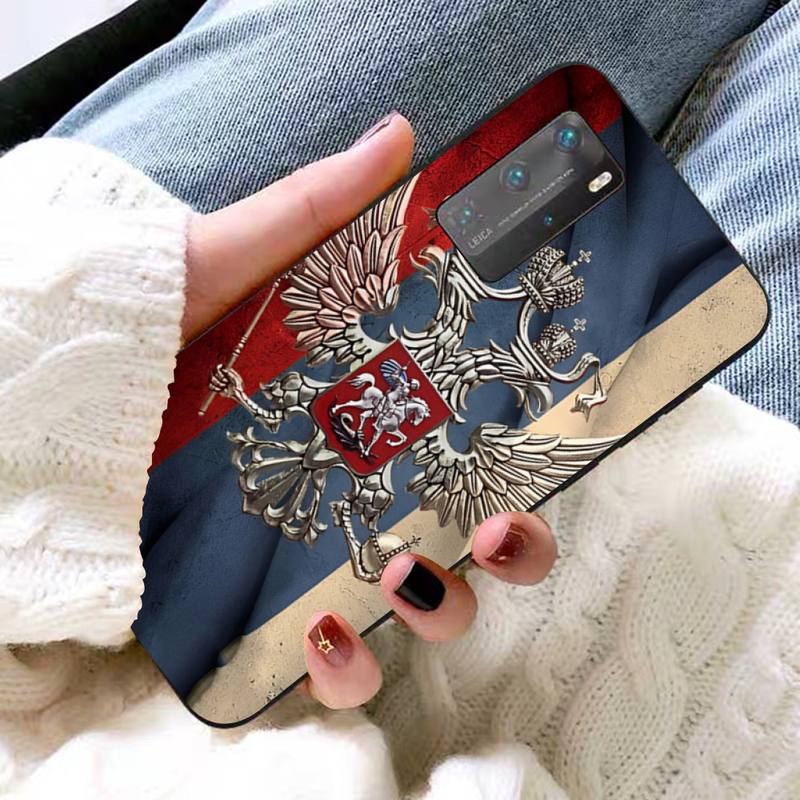 

Russia Russian Flags Phone Case for Huawei P30 40 20 10 8 9 lite pro plus Psmart2019 Huawei P30lite