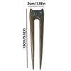 Delicate Cats Hairpin Cats Hair Jewelry Fashionable Hair Barrette Hair Adornments Wood Texture for Party Daily Wear