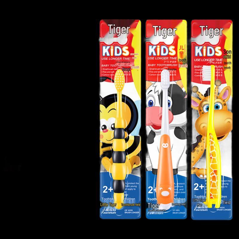 

Xiaolu Mama Children s Soft Bristle Toothbrush 4-Pack