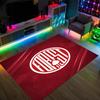 Nottingham Forest Design Crystal Velvet Carpet Cozy Non?Slip Printed Rug For Bedroom Living Room Entrance