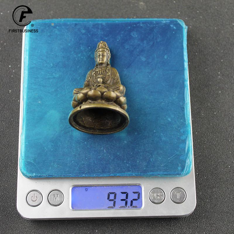 

Античная бронзовая статуэтка Будды Гуаньинь Бодхисаттвы, украшения, новый стиль, маленькие медные Будды, миниатюры, фигурки, домашний декор, ручная работа
