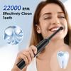 Electric Toothbrush Rotary Rechargeable Teeth Cleaner for Adults Soft Bristles Rotating Round Brush Heads Smart Timer Toothbrush
