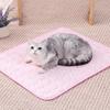 Dog Cooling Mat, Self-Cooling Summer Pet Mat, Breathable Ice Silk Cooling Pad, Washable Portable Self-Cooling Mat for Large Small Dogs Cats