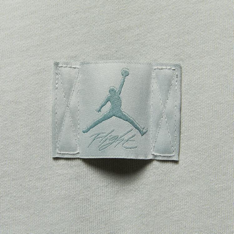 Jordan As M J Flt Ess Wsh 85 Crw Logo Solid Color Round Neck Drop Shoulder Short Sleeve T-Shirt Men T-Shirts HQ8939-034