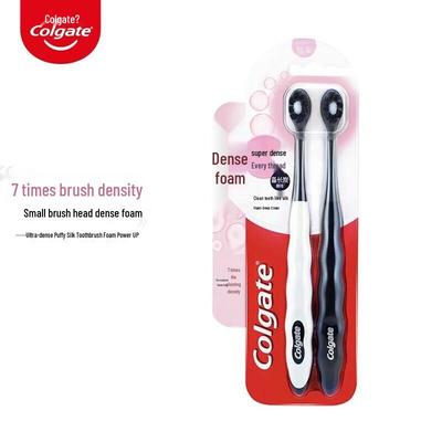 Charcoal Ultra Dense Fluffy Bristle Toothbrush