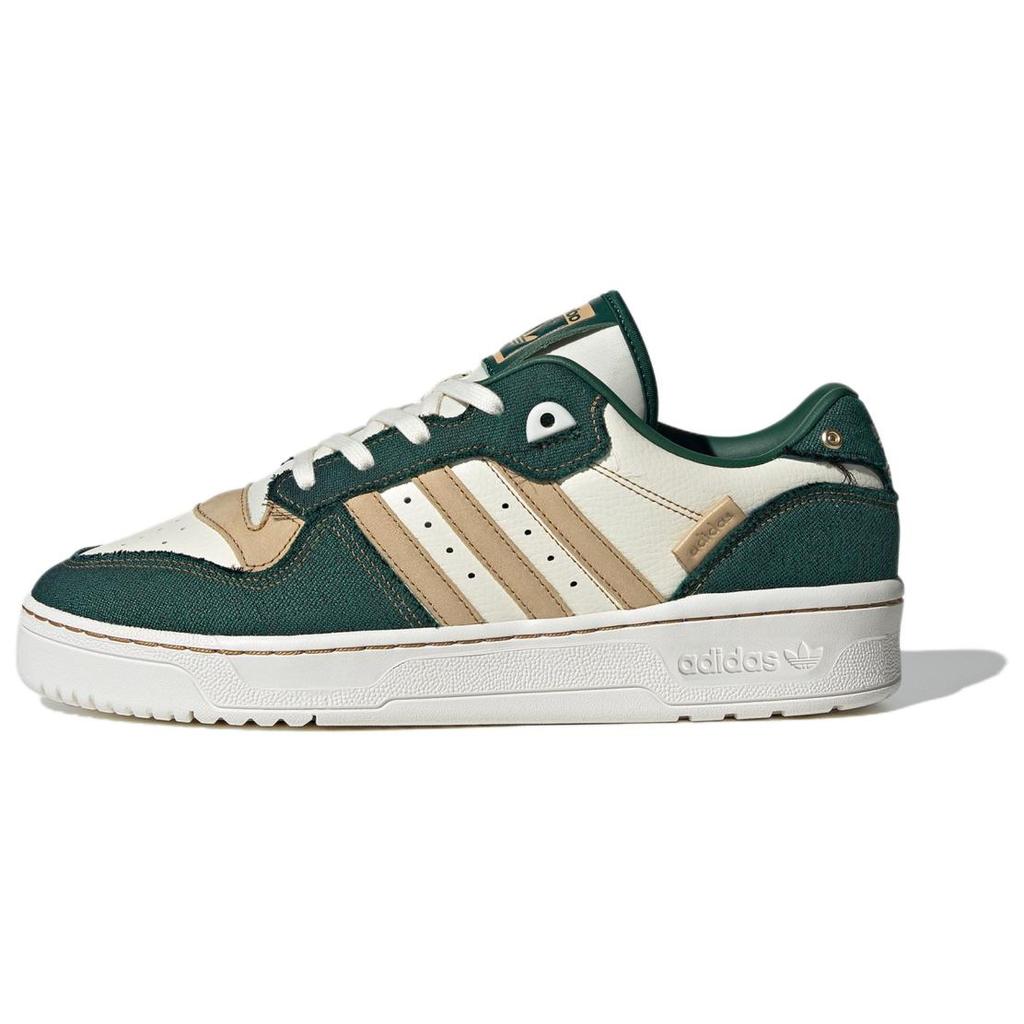 Adidas Originals Rivalry Comfortable Versatile Non-Slip Durable Low-Top Lifestyle Casual Shoes Unisex Casual Shoes Green IH3293